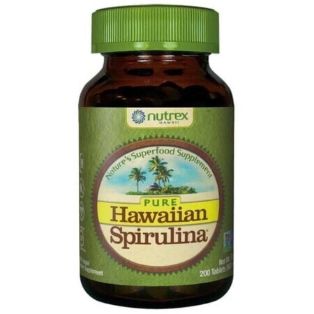 Spirulina Hawaii Pacifica 500 mg (200 tablets) CyanoTech