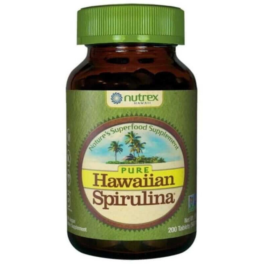 Spirulina Hawaii Pacifica 500 mg (200 tablets) CyanoTech