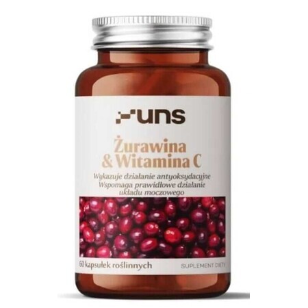 Cranberry + vitamina C 60 capsule UNS