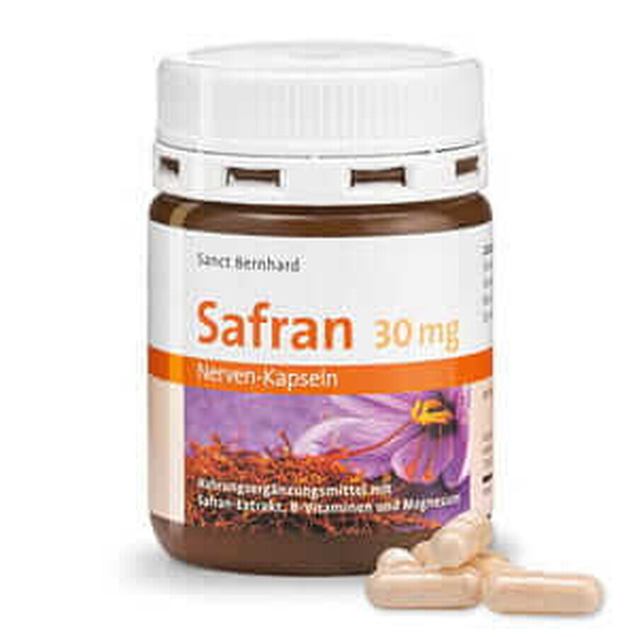 Saffraanextract 60 capsules Sanct Bernhard