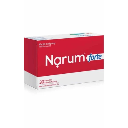 Narum Forte 100 mg, 30 gélules