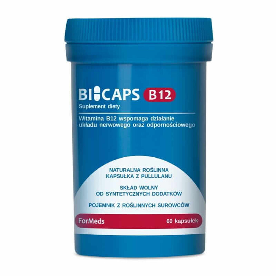 BICAPS B12, 60 capsules Formeds