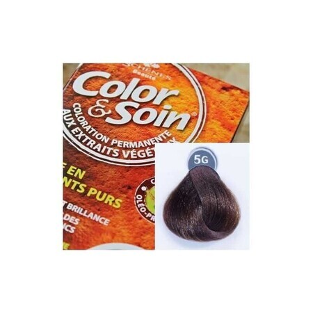 Color & Soin hair dye (light golden grey) 5G 135ml