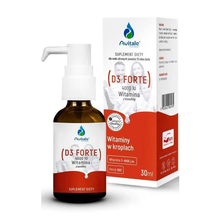 Vitamin D3 Forte 4000 IU aus Lanolin 30ml Avitale