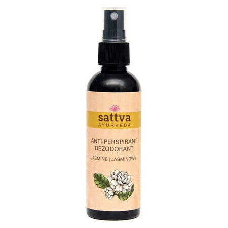 Déodorant anti-transpirant au jasmin 80ml Sattva Ayurveda