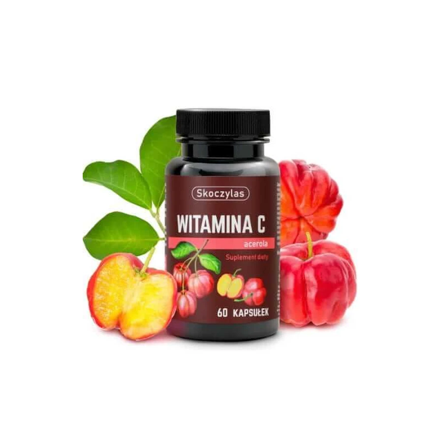 Skoczylas Vitamina C acerola 60 capsule