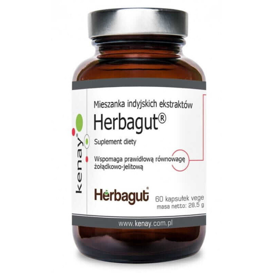 Herbagut® Mezcla de extractos de la India 60 cápsulas Kenay