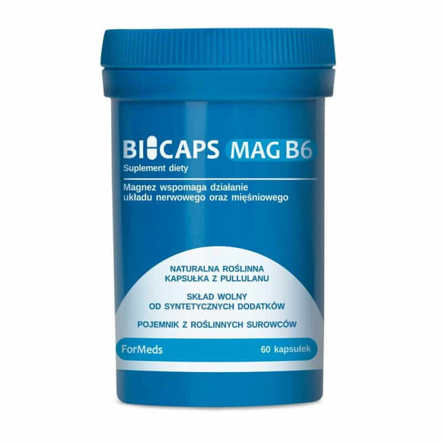 Bicaps Mag B6 Magnesium Citrate 60 capsules Formeds