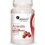 Acerola 125mg x 120 Tabletten Aliness Natürliches Vitamin C