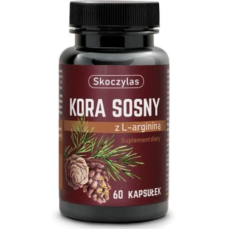 Skoczylas Pijnboomschors met arginine 60 capsules