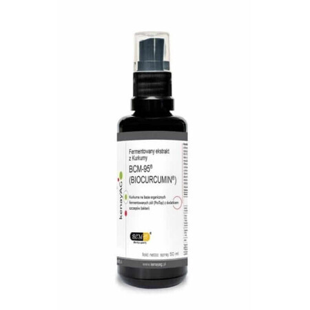 Curcuma BCM-95 BIOCURCUMIN - extrait fermenté - spray 50 ml, KenayAG