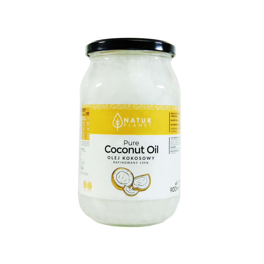 Olio di cocco raffinato 900ml Natur Planet