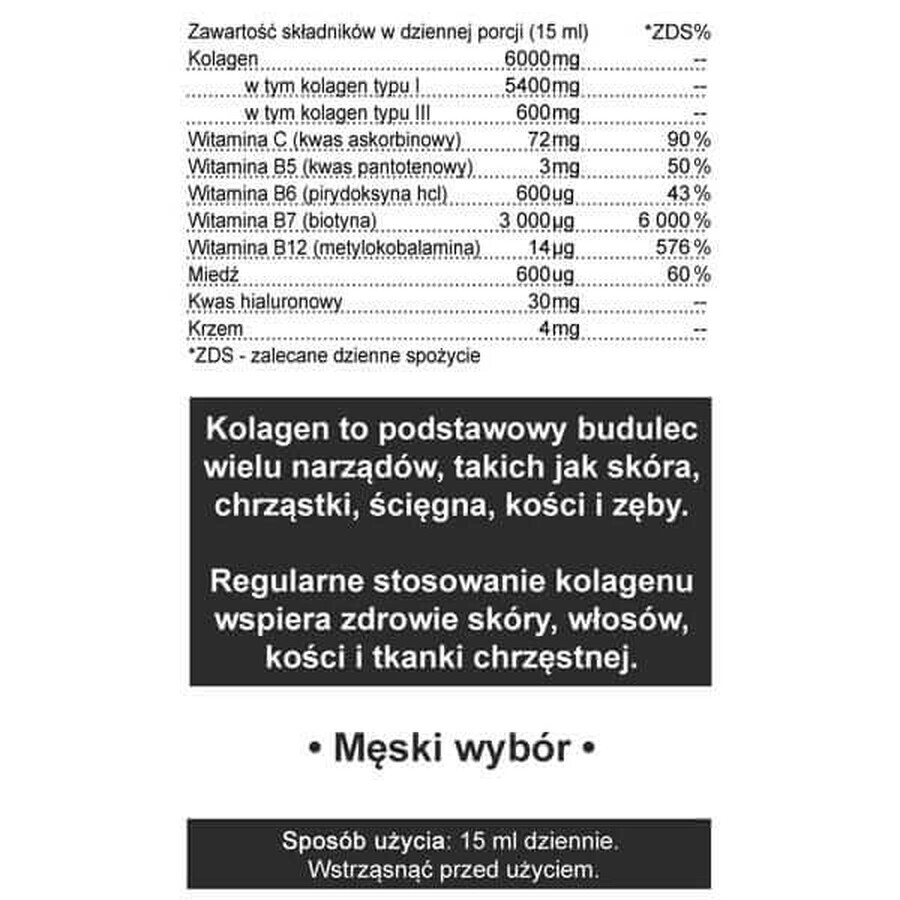 Kollagen für Männer 6 000 mg - 500 ml - YANGO