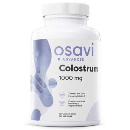 Osavi Colostrum 1000 mg, 120 Kapseln