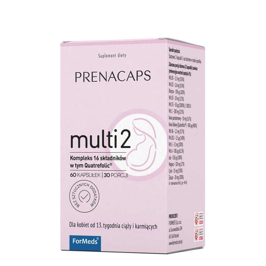 Prenacaps Multi 2 60 capsules ForMeds