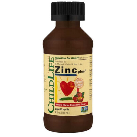 Zinc Plus Zinc pentru copii 118 ml Child Life