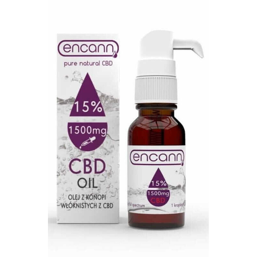 Hanföl 15% Encann CBD 10ml