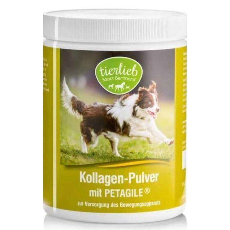 Kollagen mit Petagile® für Hunde und Katzen Kollagenpeptide 400 g Tierlieb Sanct Bernhard