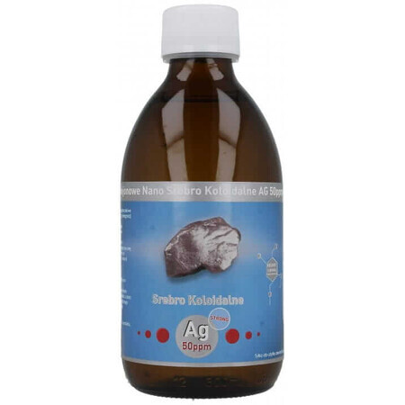 Nano Kolloidales Silber STRONG Ag 50ppm 300ml Vitacolloids