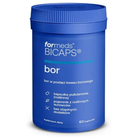 Bicaps Boron 60 capsules Formes