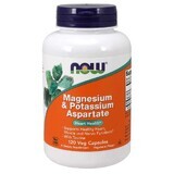 Magnesium und Kalium Aspartat mit Taurin 120 cap NOW Foods