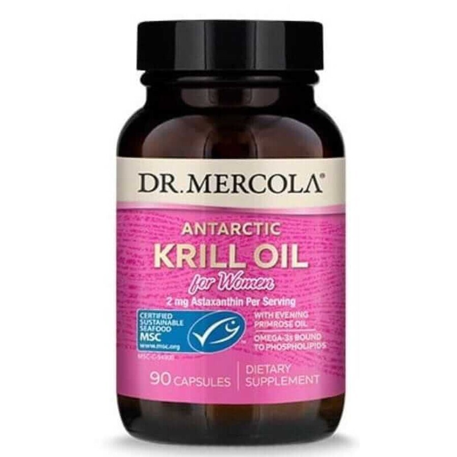 Dr Mercola Krill ulei pentru femei 90 capsule