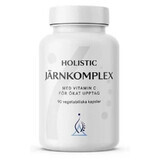 Holistic JärnKomplex (fier + vitamina C) 90 capsule