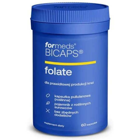 BICAPS FOLATE 500 µg Folate (60 caps) Formeds
