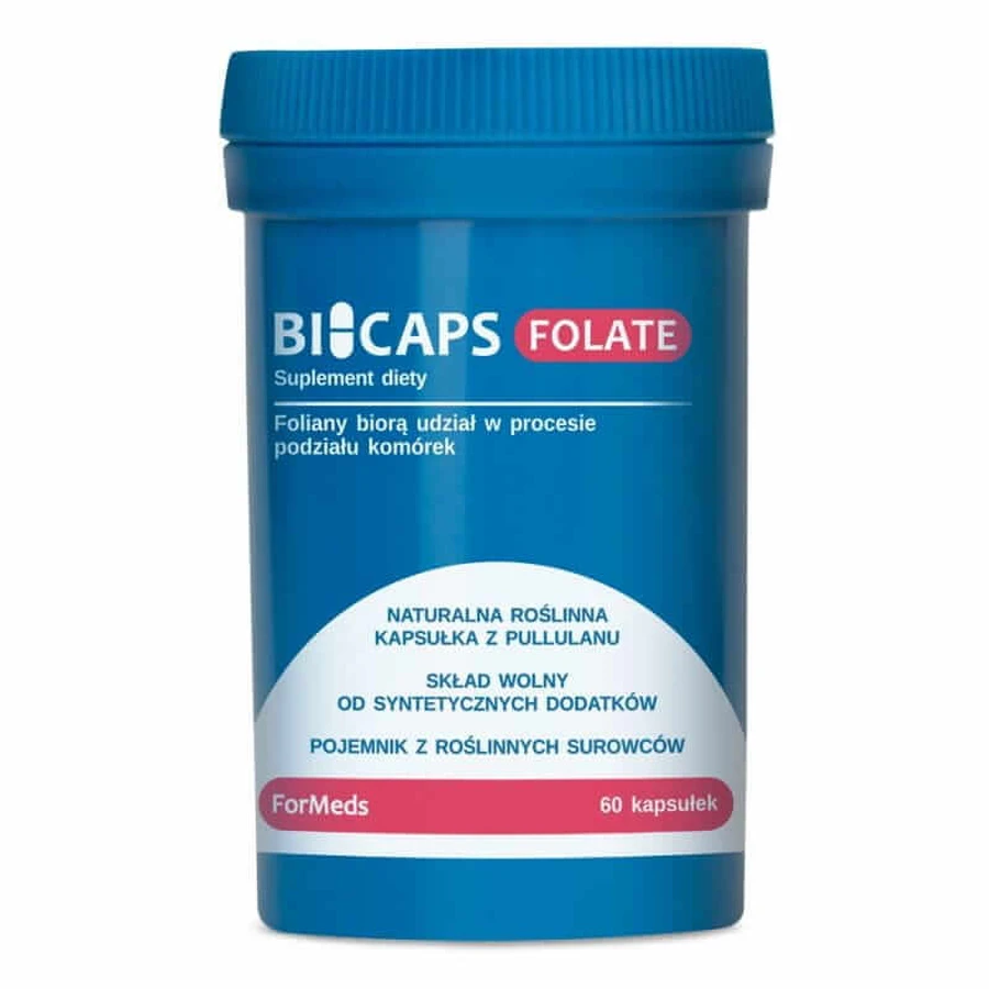 BICAPS FOLATE 500 µg Folate (60 caps) Formeds