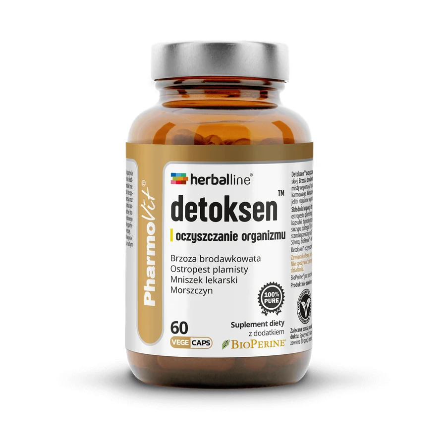 Herballine Detoksen curățarea corpului 60 capsule
