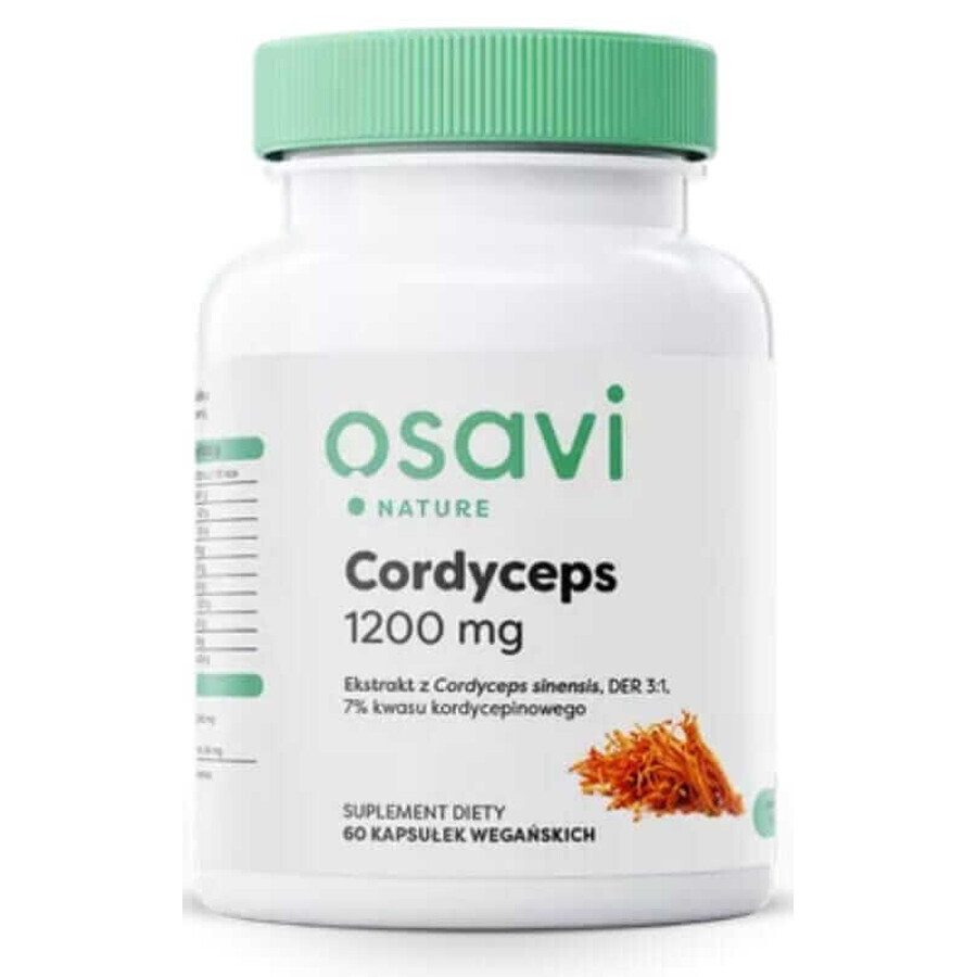 Osavi Cordyceps 1200 mg, 60 gélules