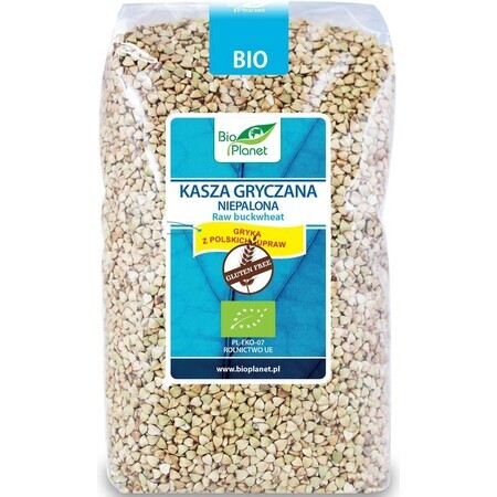 BIO PLANET Bio glutenfrei ungeröstet bu Buchweizenflocken 1kg