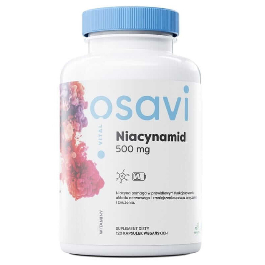 Niacinamida Osavi 500 mg (120 cápsulas)