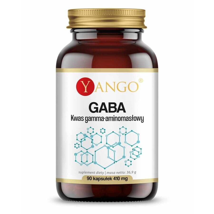 GABA - acide gamma-aminobutyrique 90 gélules Yango