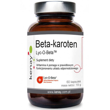 Beta-Carotin Provitamin A Lyc-O-Beta 60 Kapseln Kenay