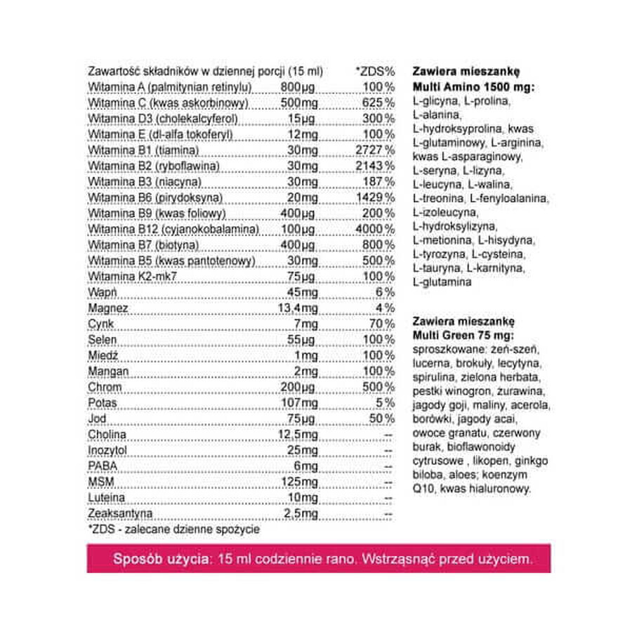 Flüssiges Multivitamin für Frauen 500ml, Yango