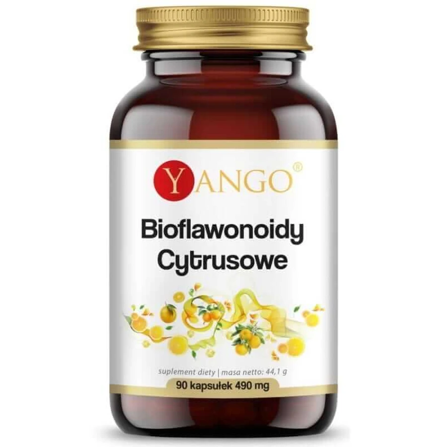 Bioflawonoidy Cytrusowe - 90 kaps Yango: ceny i cechy