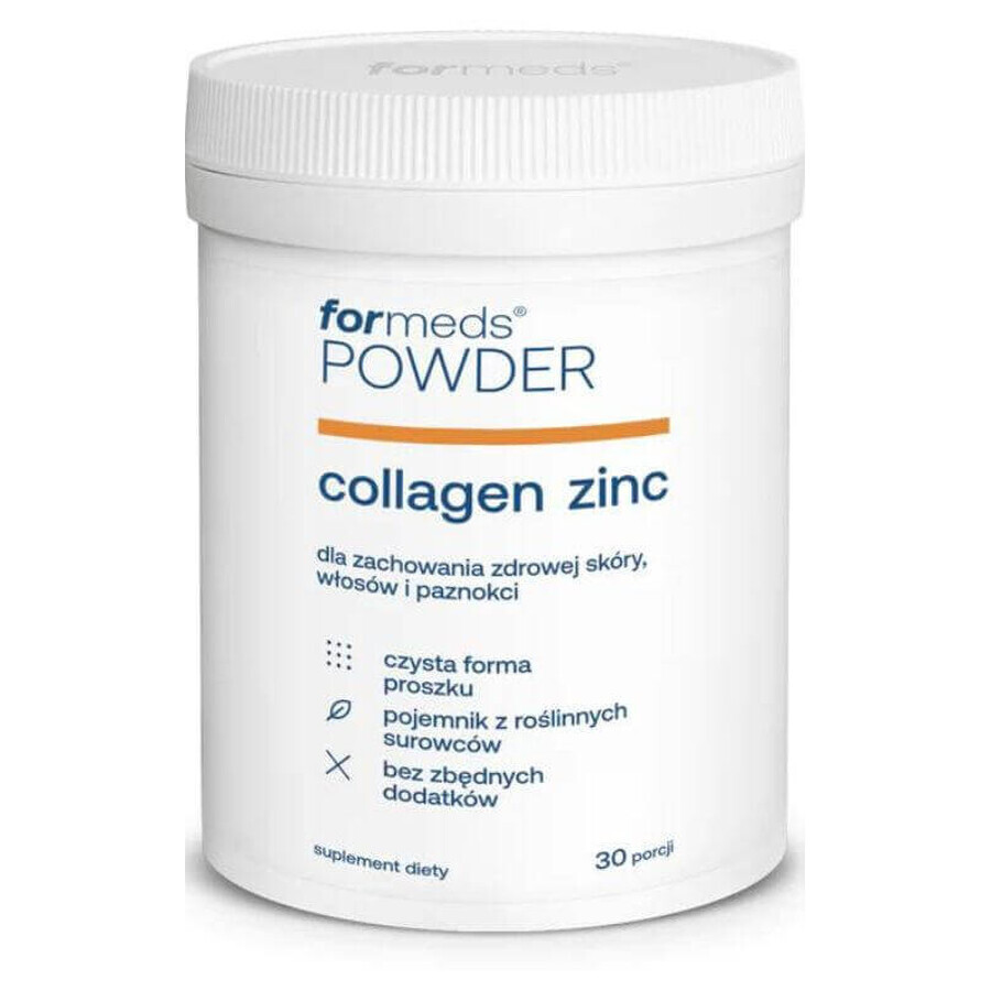 POUDRE DE COLLAGÈNE DE ZINC (30 portions) Collagen Formeds