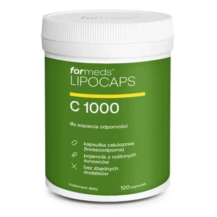 Liposomales Vitamin C LIPOCAPS C 1000 (120 Kapseln) Formate