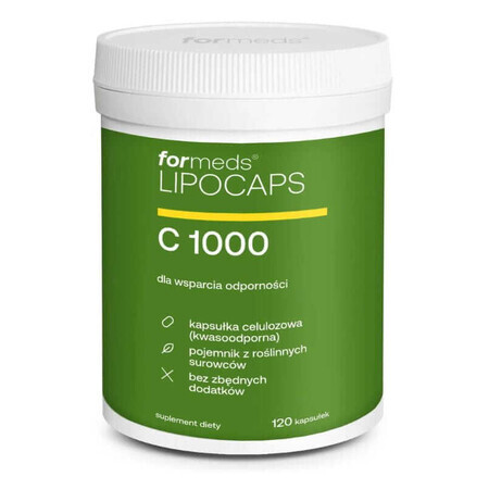 Vitamine C liposomale LIPOCAPS C 1000 (120 gélules) Formeds