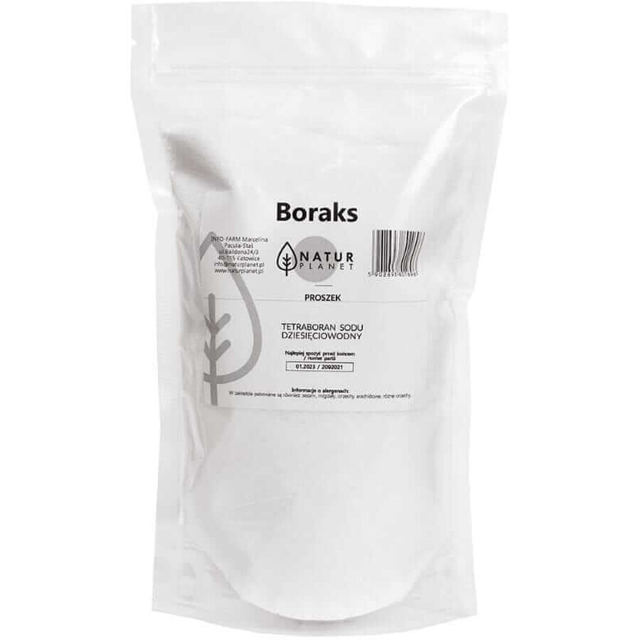 Borax 1000g Tétraborate de sodium décahydraté 100% Natur Planet