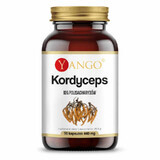 Cordyceps Chinesischer Extrakt 10% Polysaccharid 90 Kapseln Yango