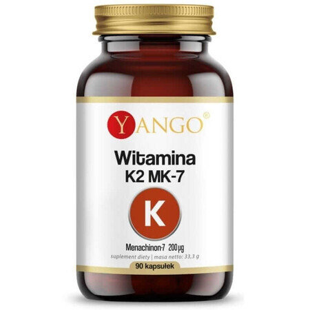 Vitamin K2 MK-7 200 µg (90 capsules) Yango