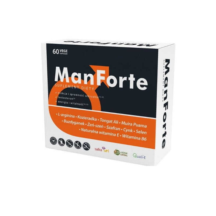 ManForte voor mannen 60 capsules Aliness