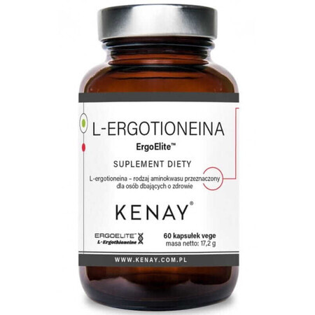 L-Ergothionein ErgoElite 60 vegetarische Kapseln Kenay