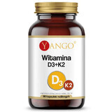 Vitamin D3+K2 90 Kapseln Yango