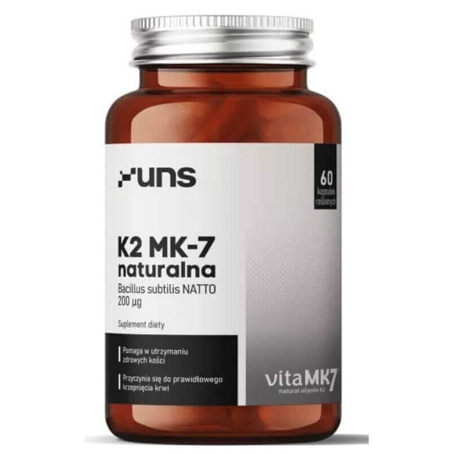 Vitamin K2 MK-7 200mcg 60 Kapseln UNS