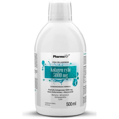 Colagen de pește 5000 mg 500 ml Pharmovit