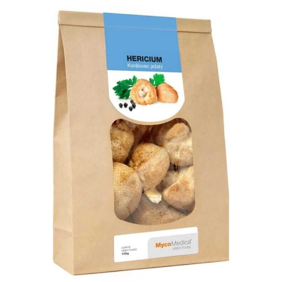 Hericium dried mushrooms 100g MycoMedica