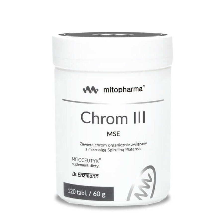 MSE driewaardig chroom, 120 tabletten - Dr Enzmann - Dr Enzmann